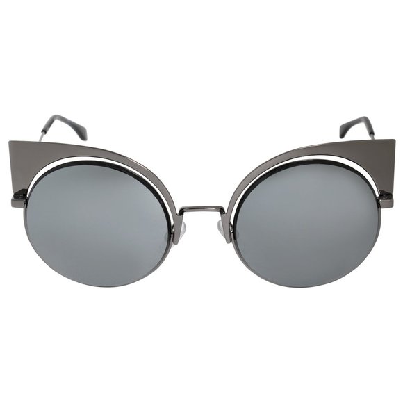Fendi “Eyeshine” Cat Eye Sunglasses Fendi Eyeshine Cat Eye Sunglasses FF0177S KJ1 T4 53 main image 3